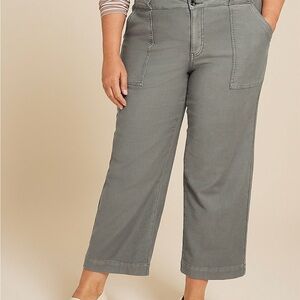 NWT Maurice’s Women's Gray Wide-Leg Pants
